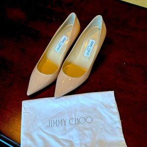 BRAND NEW cream jimmy choo women’s heels 8.5